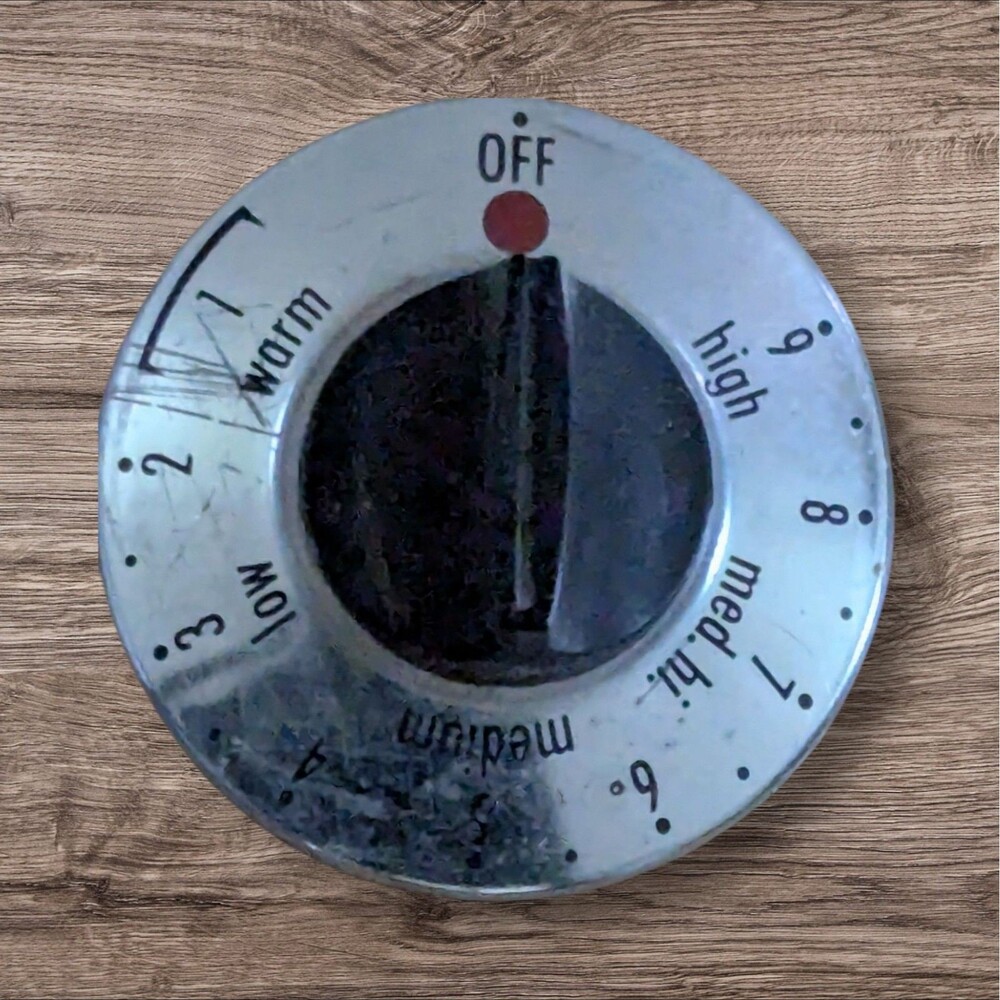 Vintage Frigidaire Stove Oven Range Surface Burner Knob Fits Figure 8 Stem 50s